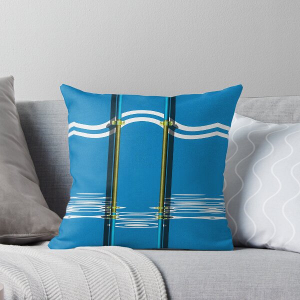 Item preview, exterior pipes and twin white line in curve and beach wave ripples designed and sold by mister-john.