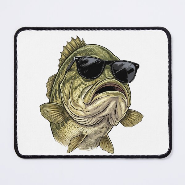 Item preview, Cool Largemouth Bass designed and sold by VelvetRoom.