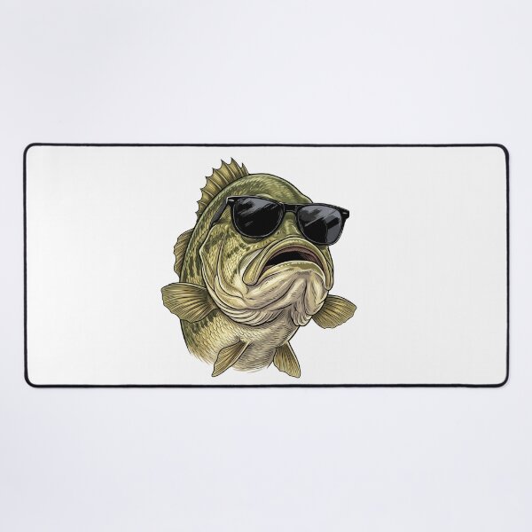 Item preview, Cool Largemouth Bass designed and sold by VelvetRoom.