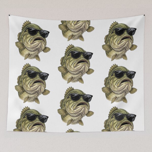 Item preview, Cool Largemouth Bass designed and sold by VelvetRoom.