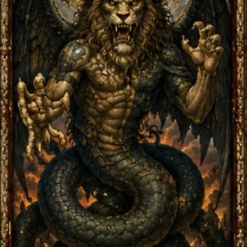 Artwork thumbnail, Yaldabaoth by RabidMoonCrafts