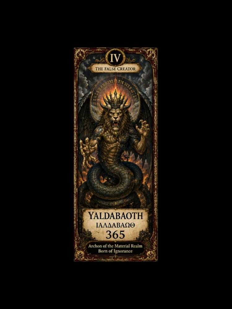 Thumbnail 4 of 4, iPhone Case, Yaldabaoth designed and sold by RabidMoonCrafts.