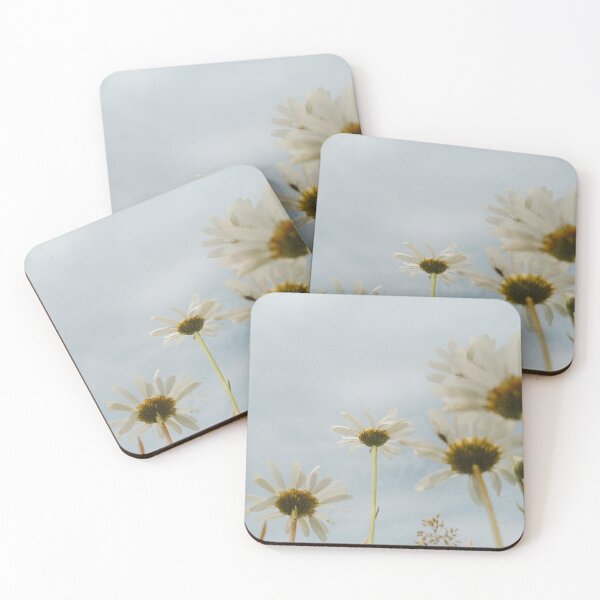 Item preview, ​Daisies Against Blue Sky Aesthetic Nature Photography designed and sold by Nature Moments.