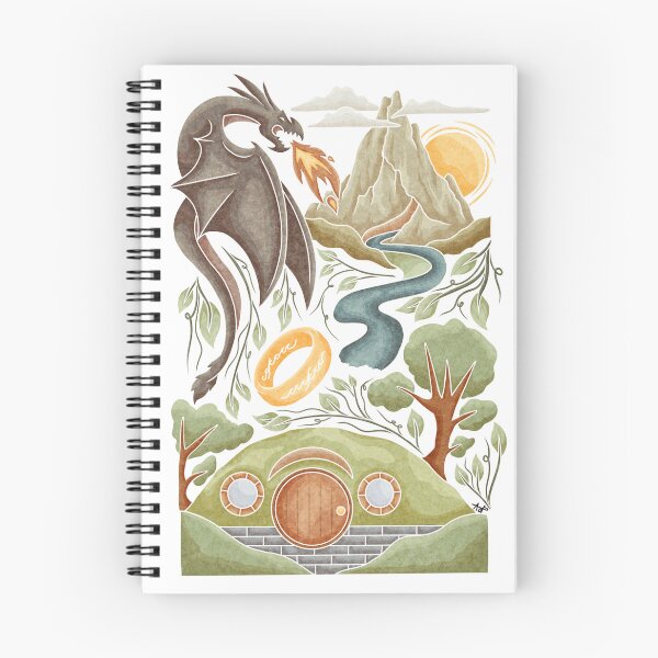 Item preview, A Journey Through Middle Earth designed and sold by smoothfoxill.