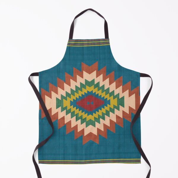 Item preview, Southwestern American Boho Geometric Cushion Pattern designed and sold by Momoko-Hikaru.