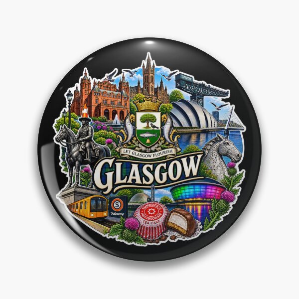Item preview, Glasgow Landmark Sticker designed and sold by Voici.