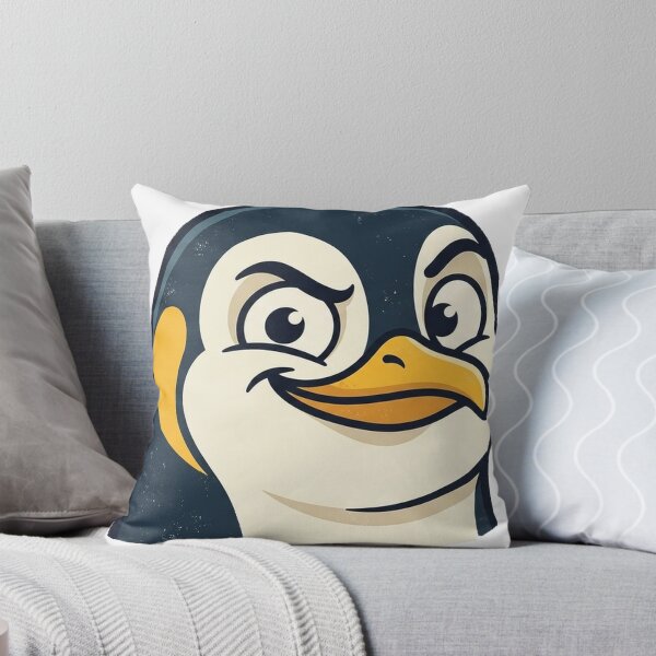 Item preview, Confident Penguin Funny Retro Sticker designed and sold by RoyArt0.