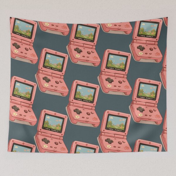 Item preview, Cute Retro Handheld Gaming Console Pattern 6 designed and sold by SimplePoDesign.