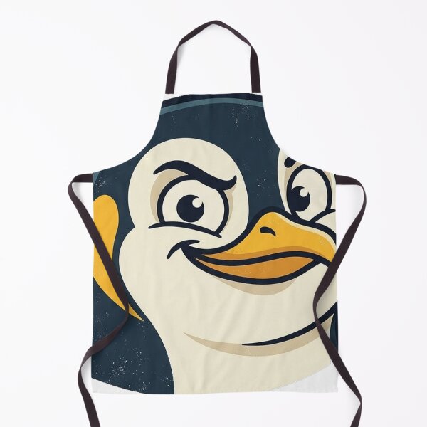 Item preview, Confident Penguin Funny Retro Sticker designed and sold by RoyArt0.