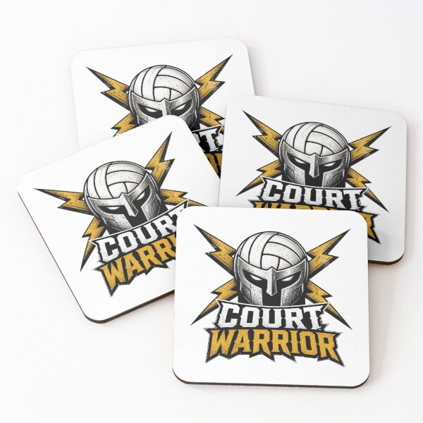 Item preview, Court Warrior Volleyball T-Shirt designed and sold by redblink store.