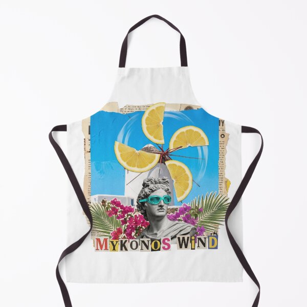 Item preview, Mykonos Greek Islands Summer Vacation Art (T-Shirt, Poster & Sticker) designed and sold by OzzFrequency.