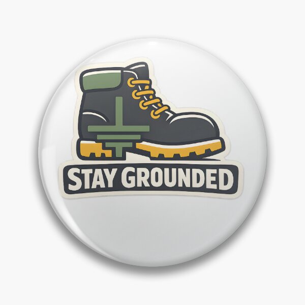 Item preview, Stay Grounded Electrician Minimal Workwear Design designed and sold by Naviora.