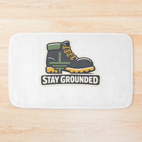 Item preview, Stay Grounded Electrician Minimal Workwear Design designed and sold by Naviora.