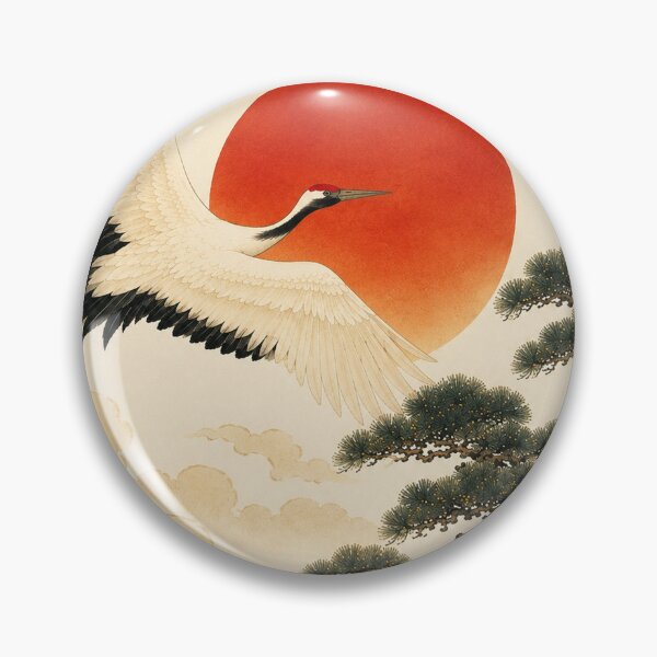 Item preview, Crane of the Rising Sun designed and sold by UTA-UTA.