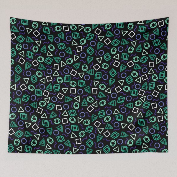 Item preview, Arcade carpet (gay flag colors) designed and sold by Crumb and Crow.