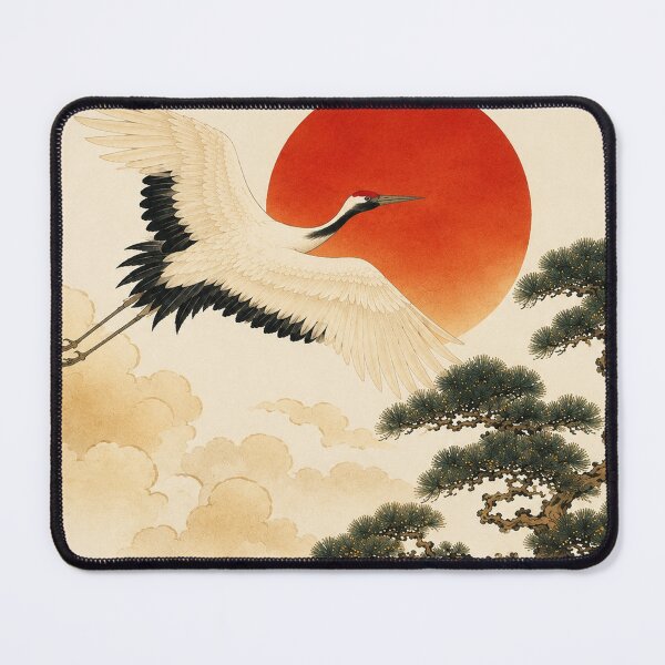 Item preview, Crane of the Rising Sun designed and sold by UTA-UTA.