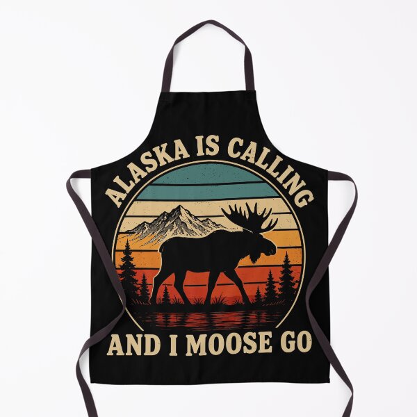Item preview, Alaska Is Calling And I Moose Go Funny Hunting designed and sold by gordonbwyashop.