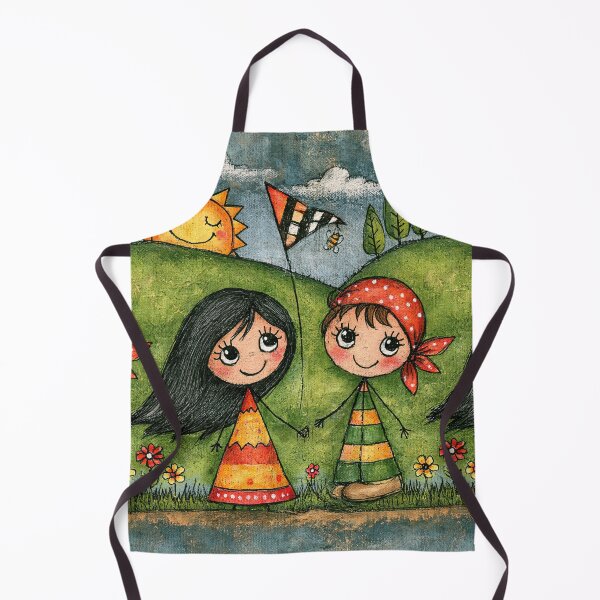 Item preview, Green Hills and Happy Children Landscape designed and sold by Piotrek0001.