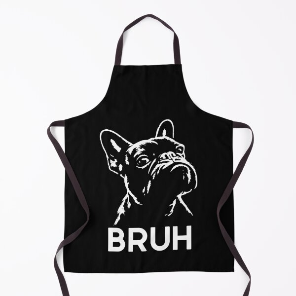 Item preview, Bruh Funny French Bulldog Meme  designed and sold by nosu-art-pod.