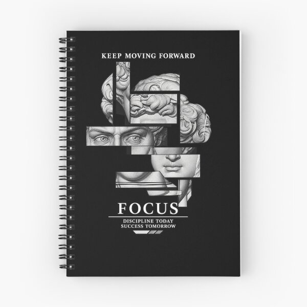 Item preview, Classical Statue Focus Motivation Shirt designed and sold by RedaSouq.