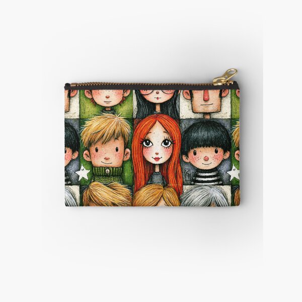 Item preview, Diverse Children Portrait Grid Art Poster designed and sold by Piotrek0001.