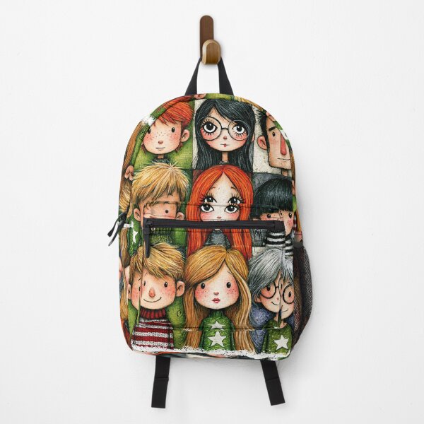 Item preview, Diverse Children Portrait Grid Art Poster designed and sold by Piotrek0001.