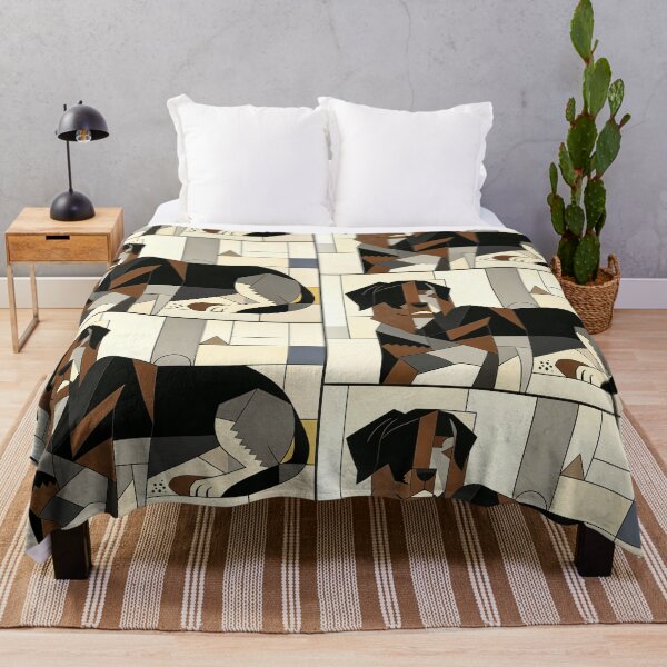 Item preview, cubist animal artwork designed and sold by forget45studio.