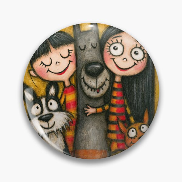 Item preview, Best Friends Girl and Pet Portrait Art designed and sold by Piotrek0001.