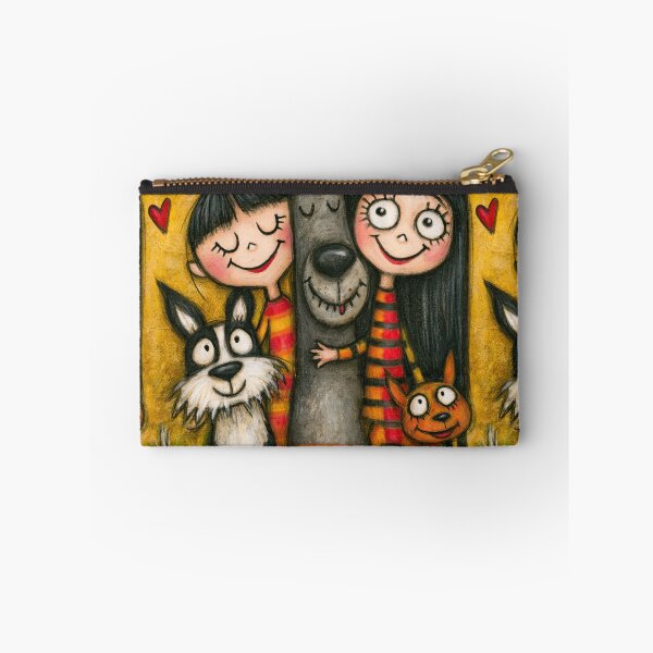 Item preview, Best Friends Girl and Pet Portrait Art designed and sold by Piotrek0001.