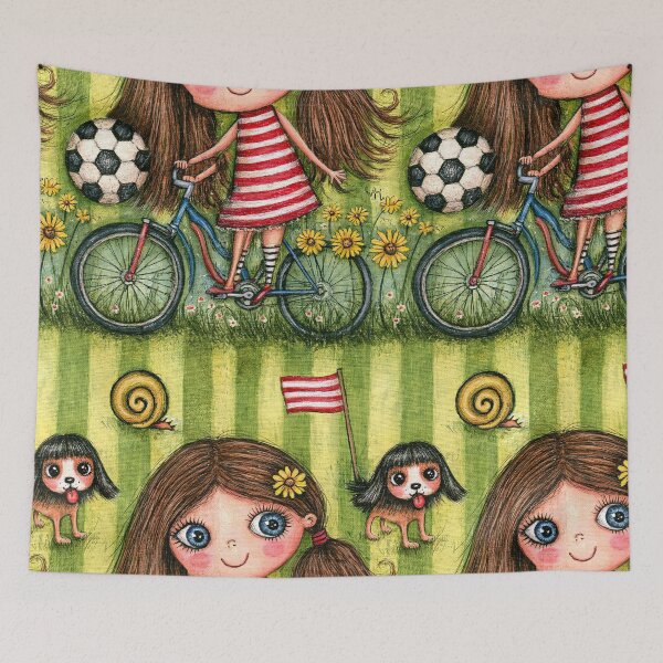Item preview, Summer Biking Adventure Storybook Art designed and sold by Piotrek0001.