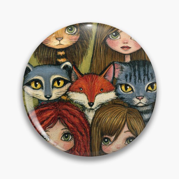 Item preview, Wild and Tame Cat Friends Illustration designed and sold by Piotrek0001.