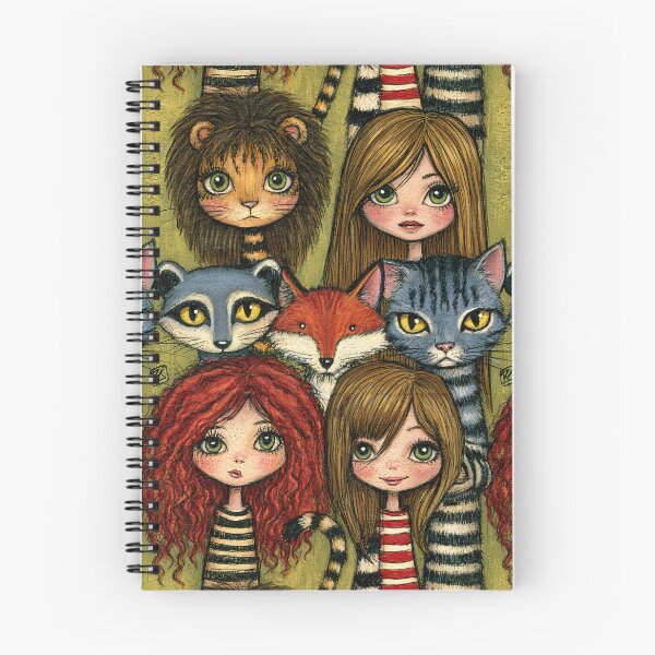 Item preview, Wild and Tame Cat Friends Illustration designed and sold by Piotrek0001.