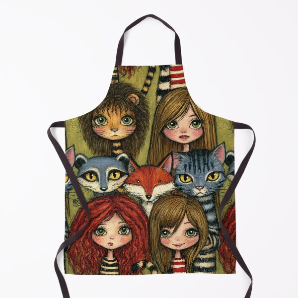 Item preview, Wild and Tame Cat Friends Illustration designed and sold by Piotrek0001.