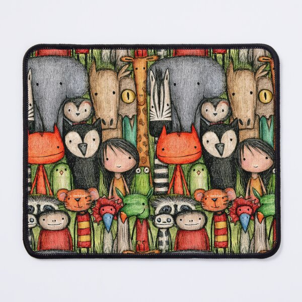 Item preview, Animal Kingdom Character Montage Art designed and sold by Piotrek0001.