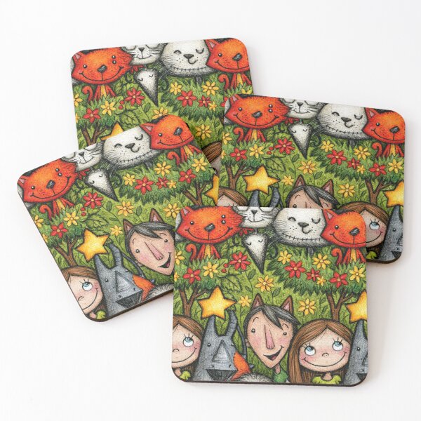 Item preview, Peeking Through Leaves Garden Portraits designed and sold by Piotrek0001.