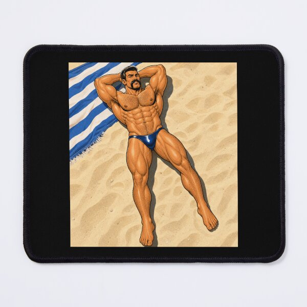 Item preview, Leather Daddy Summer Beach designed and sold by BearLoveDesign.