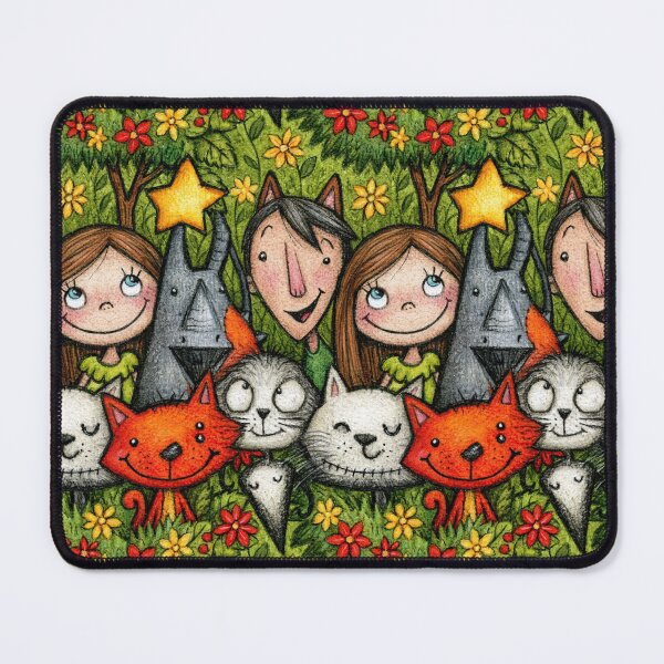 Item preview, Peeking Through Leaves Garden Portraits designed and sold by Piotrek0001.