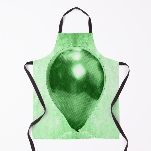 Item preview, Lone Green Party Balloon Dark Melancholy Solitude Art designed and sold by Ghoul Enterprises.