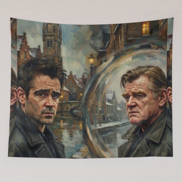 Item preview, In Bruges Dark Comedy Fine Art Tribute designed and sold by Art's Diner.
