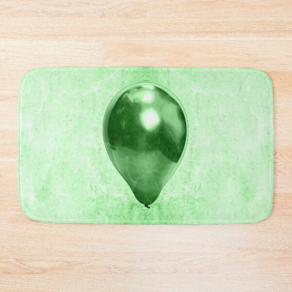 Item preview, Lone Green Party Balloon Dark Melancholy Solitude Art designed and sold by Ghoul Enterprises.