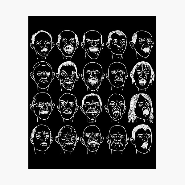 Item preview, Ugly Faces – Weird Funny Face Collection designed and sold by creativebymateo.