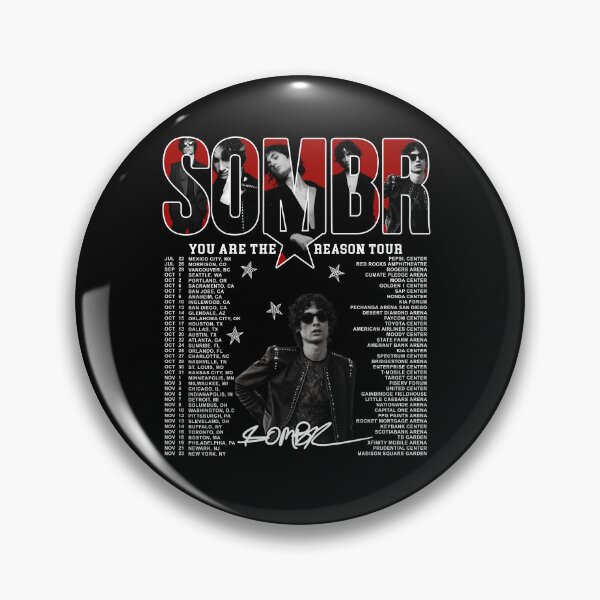 Item preview, SOMBR You Are The Reason Tour 2026 Concert Music Fan Graphic T-Shirt designed and sold by blawdi.