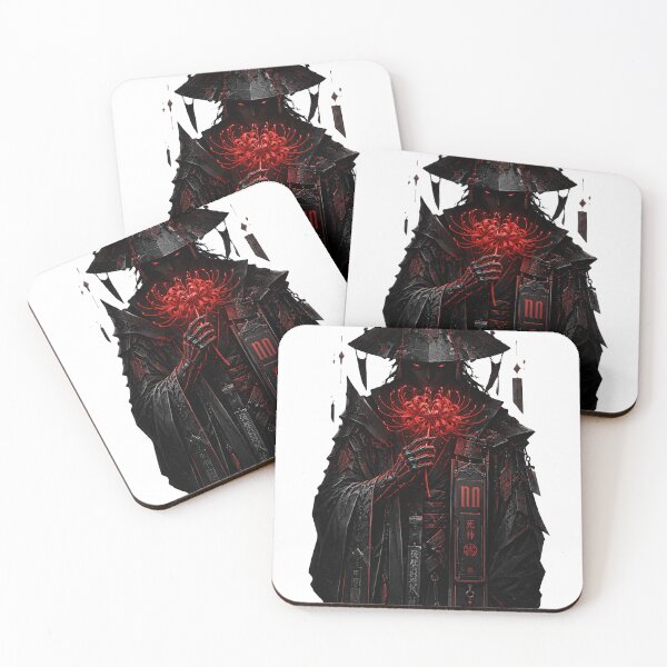 Item preview, Shinigami with Red Spider Lily - Japanese Death God designed and sold by MouradStudio.