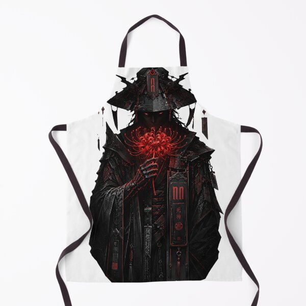 Item preview, Shinigami with Red Spider Lily - Japanese Death God designed and sold by MouradStudio.
