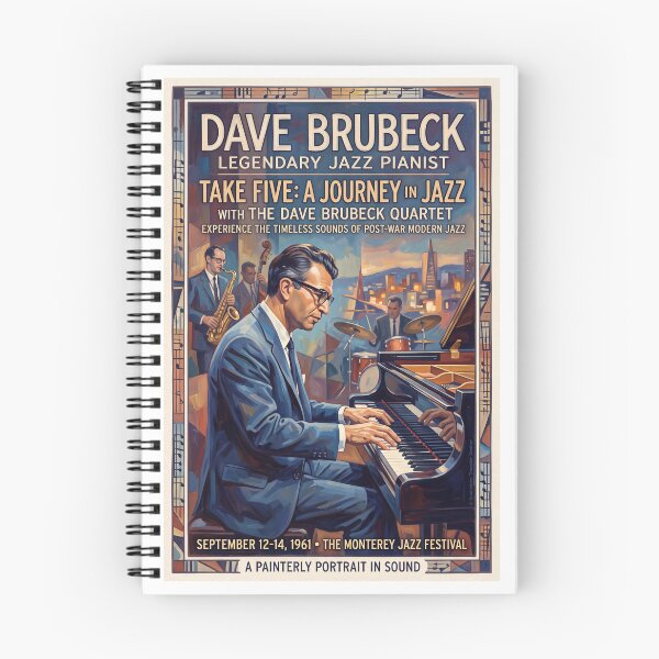 Item preview, Dave Brubeck designed and sold by Theodor Decker.