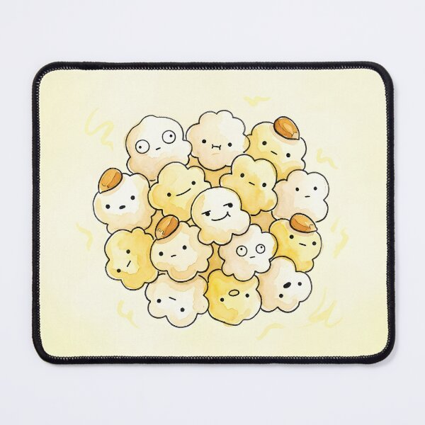 Item preview, Cute Popcorn Kernels Pile Kawaii Movie Snack Illustration designed and sold by DuckOddity.