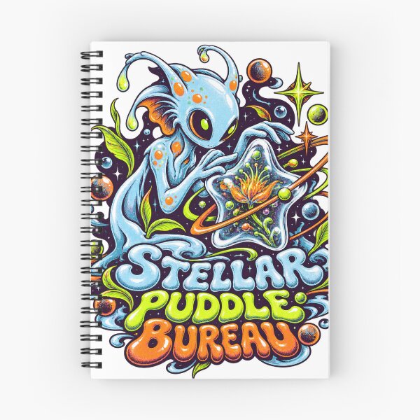 Item preview, Stellar Puddle Bureau Cute Cosmic Alien designed and sold by networkseen.