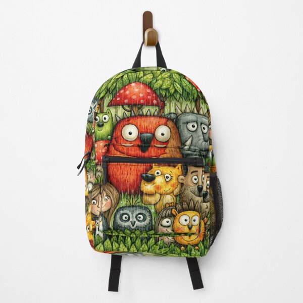Item preview, Forest Bear and Friends Wildlife Art Art designed and sold by Piotrek0001.