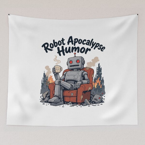 Item preview, Robot Apocalypse Humor designed and sold by musthavewords.