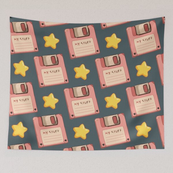 Item preview, Floppy Disk Pattern – 90s Retro Computer Nostalgia 6 designed and sold by SimplePoDesign.